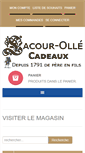 Mobile Screenshot of lacour-olle.com
